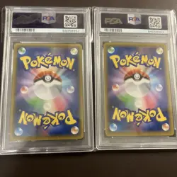 PSA 9 Pikachu 227/S-P Cramorant 226/S-P Stamp Box Promo Pokemon Card Japanese - Image 2