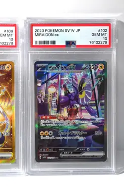 PSA 10 Miraidon EX RR SR UR SAR Seq 4Set 102/078 SV1V Pokemon Card Japanese Rare - Image 5