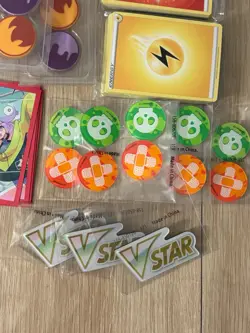 Card Sleeves LOT - 13 Different sets (3 Sealed Energy Packs+Vstar+ Mini Binder + - Image 4