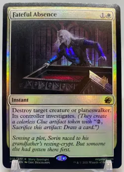Mtg Magic fateful absence fatidique FOIL promo ENGLISH innistrad - Image 1