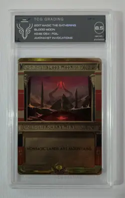Magic The Gathering: MTG 2017 Blood Moon Amonkhet Graded TCG NM/MT 8.5 - Image 1