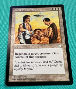 Debt of Loyalty - Weatherlight - MTG - Magic the Gathering - Image 1