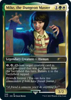 Mike, the Dungeon Master -Foil Near Mint MTG Secret Lair - Image 1