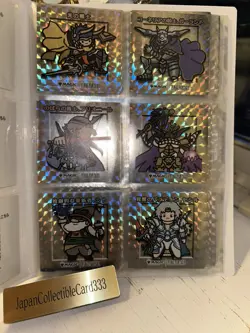 MTG Final Fantasy Official Chibi Chara Sticker 53+3 Complete Binder Set Limited - Image 2