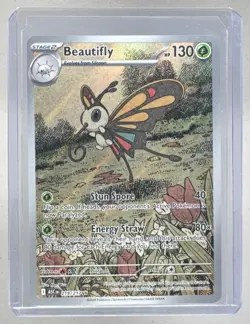 Beautifly 2026 Pokemon Ascended Heroes #219/217 Illustration Rare - Image 1