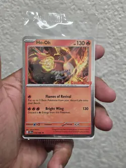 Ho-Oh 010/086 Galaxy GameStop Promo Stamped Sealed - Pokemon Chaos Rising - Image 1
