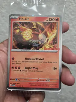 Ho-Oh 010/086 Galaxy GameStop Promo Stamped Sealed - Pokemon Chaos Rising - Image 2