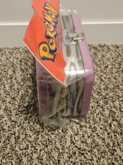 Vintage Pokemon Storage Tin Box Rapidash Metal 2000 New Sealed Nintendo - Image 4