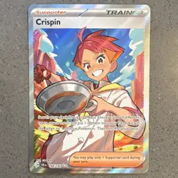 The Pokemon Company Crispin 164/142 SV07 Stellar Crown Full Art Holo UR EN - Image 1