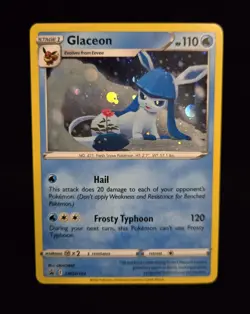 Pokemon TCG - GLACEON - SWSH192 - COSMOS HOLO PROMO - SWORD & SHIELD 2022 -LP/NM - Image 1