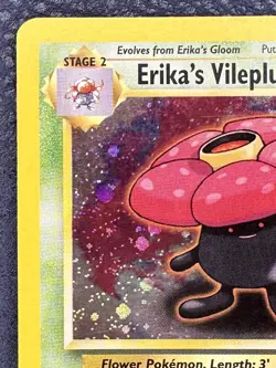 2000 Erika's Vileplume #5/132 Holo LP+ Rare Pokemon Gym Heroes WOTC - Image 2