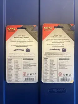 Pokemon Sun & Moon Cosmic Eclipse & Chilling Reign Celebi/ Jirachi Pin Sealed - Image 2