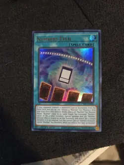 YuGiOh! - Numbers Eveil CYAC-EN000 Ultra Rare 1st Edition Near Mint - Image 1