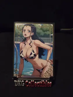 One Piece - Robin- Metal waifu card - Image 1