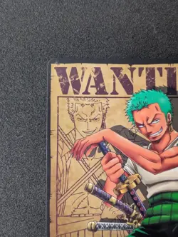 One Piece AR Carddass 2011 Roronoa Zoro WANTED 01-05 C LP Bandai Japan - Image 5