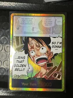 DON!! Card (Luffy) (Gold) Adventure on Kami's Island Foil - Image 1