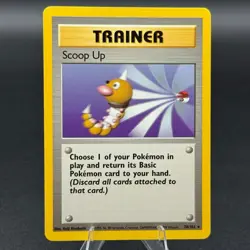 Scoop Up 78/102 Non Holo Rare Base Set Pokemon Card - Image 1