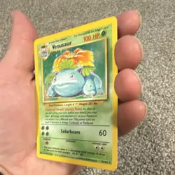 Pokemon Venusaur Base Set 15/102 Holo Rare 100 HP Wizards 1999-2000 Card - Image 4
