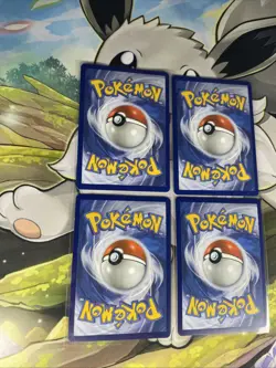 Pikachu v Union Holo Complete Set of 4 Cards NM Condition - Image 5