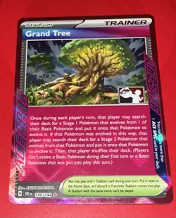Grand Tree Pokemon Prize Pack Series 6 Promo Pokemon Card NM/LP Stamp Ace Spec - Image 1