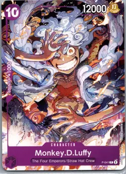 Monkey.D.Luffy (041) One Piece Promotion Cards #P-041 - Image 1