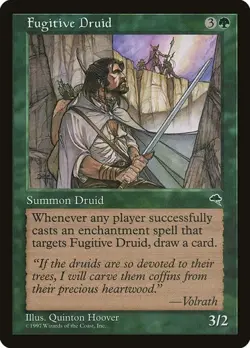 2x Fugitive Druid Tempest LP MTG - Image 1