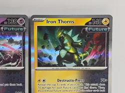 Pokemon Temporal Forces Holo Rare Future Card Lot Iron Valiant & Iron Thorns NM - Image 5