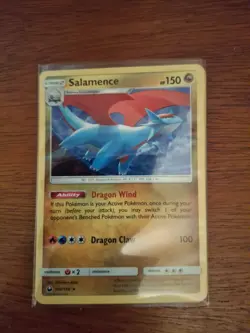 Pokemon Celestial Storm Salamence Cosmos Holo Rare Card 106/168 - Image 1