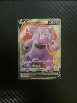 Granbull V 159/172 - Brilliant Stars - Full Art Pokemon Card - Near Mint (NM) - Image 1
