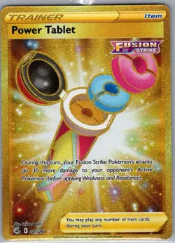 Power Tablet (Secret) 281/264 SWSH08: Fusion Strike - Pokemon Card - NM - Image 1