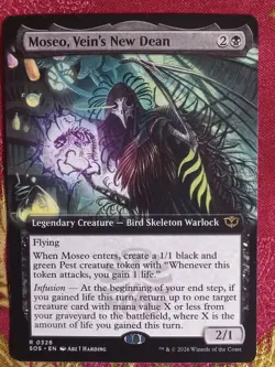 EXTENDED Mosco, Vein's New Dean Secrets of Strixhaven Magic The Gathering MTG - Image 1