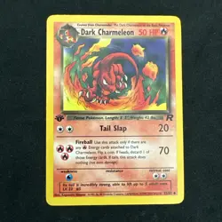 2000 Pokemon Team Rocket First Edition Dark Charmeleon #32/82 - Image 1
