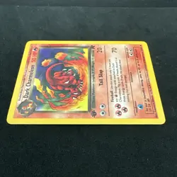 2000 Pokemon Team Rocket First Edition Dark Charmeleon #32/82 - Image 4