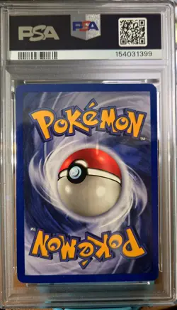 POKEMON VENUSAUR HOLO BASE SET PSA 7 NM #15 RARE TCG - Image 2