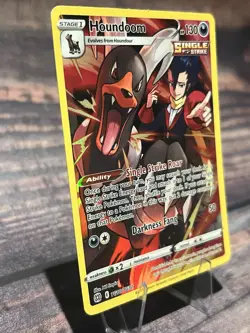 2022 Pokemon SWSH Brilliant Stars Houndoom Trainer Gallery Holo #TG10/TG30 - Image 2