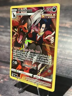 2022 Pokemon SWSH Brilliant Stars Houndoom Trainer Gallery Holo #TG10/TG30 - Image 3