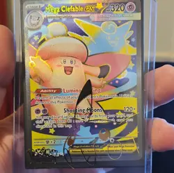 Pokemon TCG Mega Clefable EX 103/088 Full Art Ultra Rare Holo - Image 1