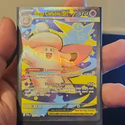 Pokemon TCG Mega Clefable EX 103/088 Full Art Ultra Rare Holo - Image 3