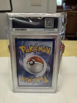 Slowpoke 204/198 Illustration Rare Pokemon Scarlet Violet Base PSA 9 MINT - Image 2