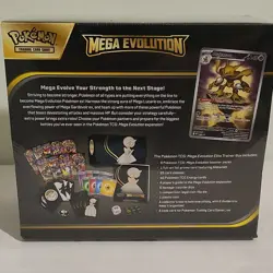 Pokemon Elite Trainer Box Mega Evolution Booster Promo Gardevoir Alakazam - Image 2