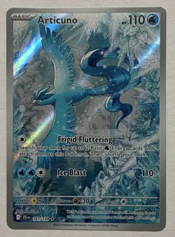 Pokemon Journey Together Articuno 161/159 Illustration Rare LP - Image 1