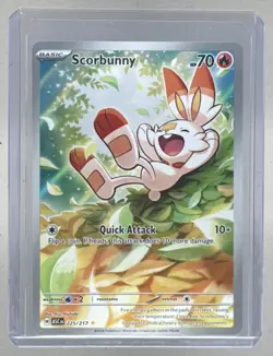 Scorbunny 2026 Pokemon Ascended Heroes #225/217 Illustration Rare - Image 1