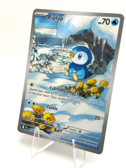 Pokemon Piplup Illustration Rare Phantasmal Flames 098/094 - Image 2