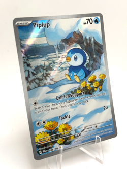 Pokemon Piplup Illustration Rare Phantasmal Flames 098/094 - Image 3