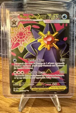 Mega Starmie ex 102 /088 Pokemon Perfect Order Ultra Rare Full Art Holo NM - Image 1