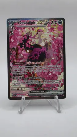 Pokemon TCG Fezandipiti EX 288/217 Full Art SIR Pack Fresh Near Mint - Image 1