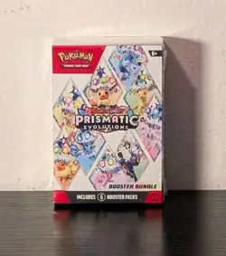 Prismatic Evolutions Booster Bundle: NIB-Sealed Pokemon TCG - Image 1