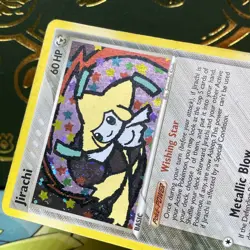 Pokemon 2005 Jirachi Holo Rare Deoxys 9/107 MP - Image 3