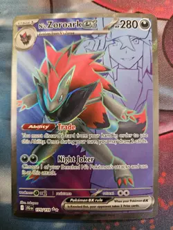 N's ZOROARK EX - HOLO - JOURNEY TOGETHER 175/159 - NM - POKEMON TCG 🇨🇦 - Image 1