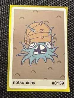 Notsquishy (Omastar) 0139- Gen 1 Pookiemoot Fan Art - Pokemon Go - Image 1